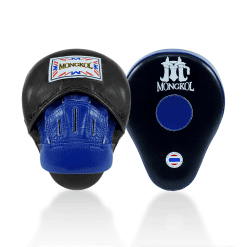 Mongkol Thai Boxing punching mitts black:blue