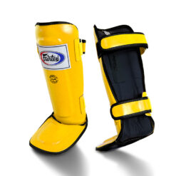 Fairtex In-Step Double Padded Shin Pads (SP3) Yellow