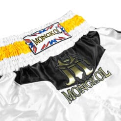 Mongkol Classic Muay Thai Shorts BSM01 white/black