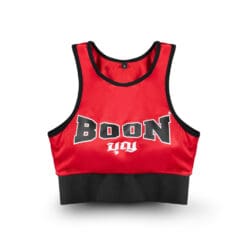 Boon Womens Fight Top red