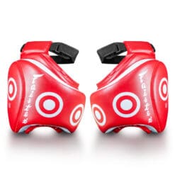 Fairtex red thigh pads for muay thai TP3 model